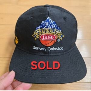 vintage 90s | NCAA Final Four black Denver, Colorado snapback hat